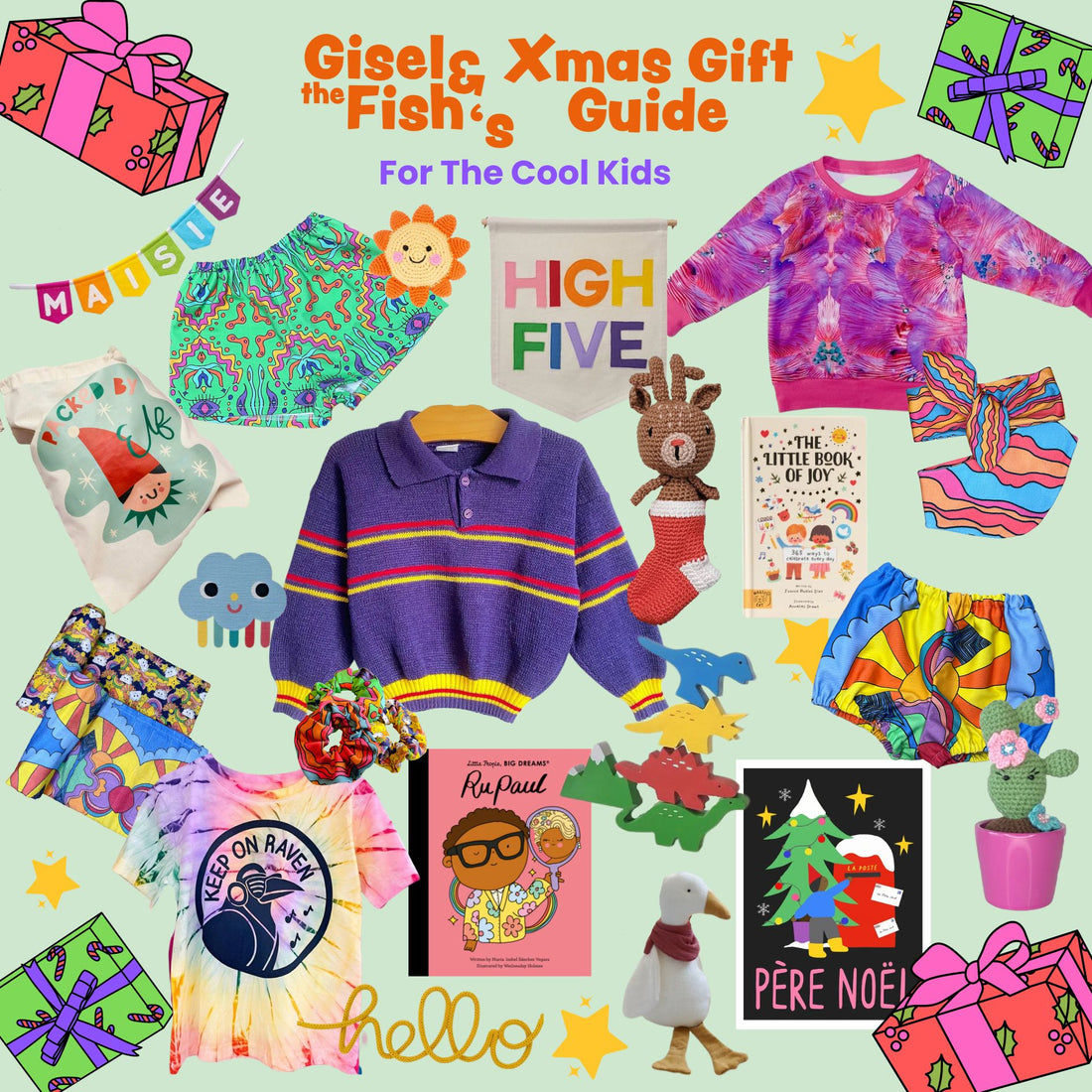 Gisel & the Fish's Independant Kid's Xmas Gift Guide 2022