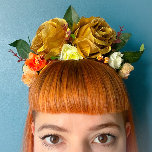 Golden Bloom Headdress