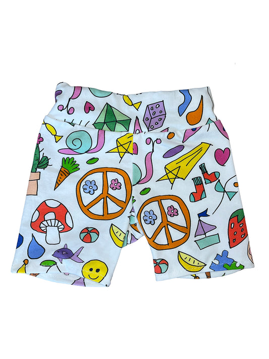 Cycling Shorts in Scribble