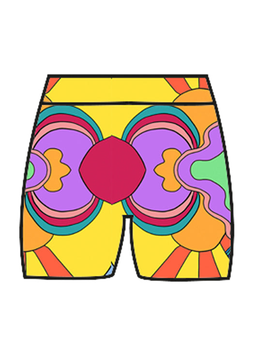 Cycling Shorts in Sunrise