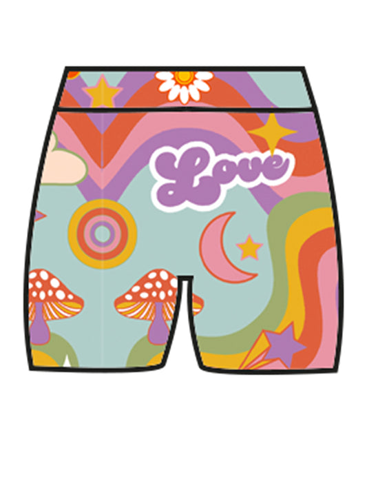 Cycling Shorts in Trippy