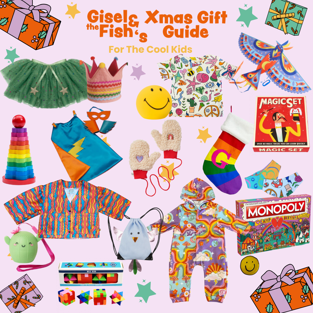 Gisel & the Fish's Independant Kid's Xmas Gift Guide 2024