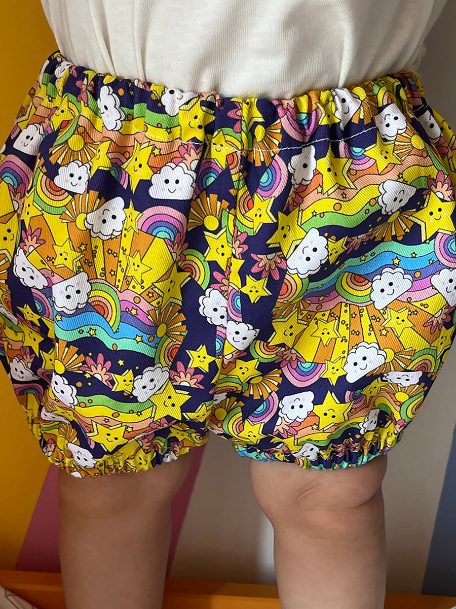 The Bubble Butt Pants in Rainbows